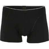 Schiesser Calzoncillo boxer negro / blanco