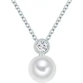 Valero Pearls Cadena plata