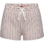 s.Oliver Pantalón de pijama greige / rosa / rojo sangre / blanco