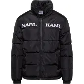 Karl kani Chaqueta de entretiempo 'Essential' negro / blanco