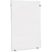 Delabie Espejo rectangular , dimensiones 360x480 mm, grosor 6 mm