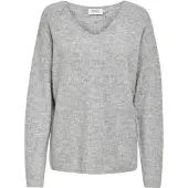 ONLY Jersey 'ONLCamilla' gris moteado
