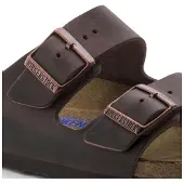 Birkenstock Sandalias Arizona Soft Footbed hombre - Marrón - 44
