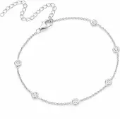 Smart Jewel Joyería para pies plata