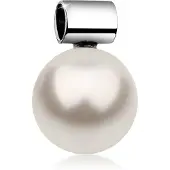 Nenalina Colgante plata / blanco perla