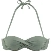 s.Oliver Top de bikini verde pastel