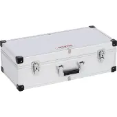 Kreator Krt640280s: Estuche de herramientas de aluminio, transparente, de 560 x 265 x 173 mm. Talla única