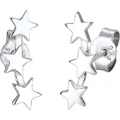 Elli Pendientes 'Astro' plata