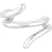 Elli Pendientes 'Single Earcuff' plata