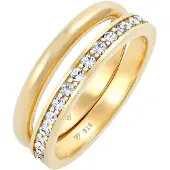Elli Anillo 'Kristall' oro