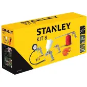Stanley Set de Accesorios de Aire Comprimido 8 piezas