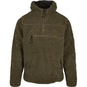 Brandit Chaqueta polar 'Teddyfleece Worker' oliva