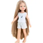 Paola Reina Muñeca Manic Pijama Blanca Friends 32 Cm