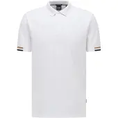 BOSS Camiseta 'Parlay 147' negro / blanco