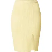 Urban Classics Falda amarillo pastel