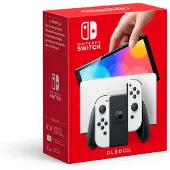 Nintendo Switch OLED - 64 GB - Blanco/Blanco