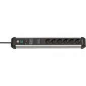 Pricenet 1391010600 Steckdosenleiste Premium-Protect-Line 6x