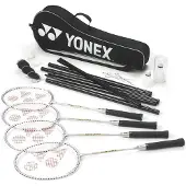 Yonex Juego De Bádminton 4 Player