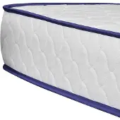 vidaXL Colchón de espuma viscoelástica, 200 x 90 x 17 cm, suave