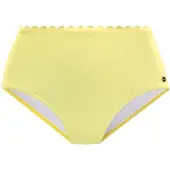LASCANA Braga de bikini 'Scallop' amarillo