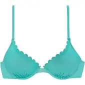 LASCANA Top de bikini turquesa