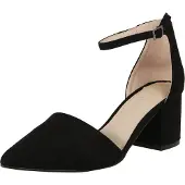 Bianco Zapatos con plataforma 'Divived D'orsay' negro