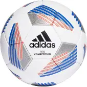 Adidas adidasBalón Tiro Competition 4 White / Black / Royal Blue / Silver Metallic Unisex