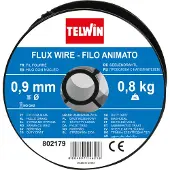 Telwin alambre de flujo sin gas 0.9 mm 0.8 kg