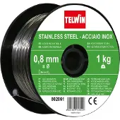 Telwin Alambre de soldadura de acero inoxidable 0.8 mm 1 kg