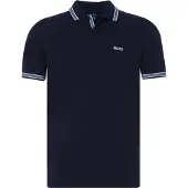 BOSS Camiseta 'Paddy' azul noche / blanco