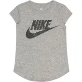 Nike Kids Camiseta gris oscuro / negro