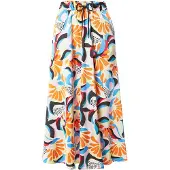 Urban Classics Falda azul claro / amarillo pastel / rojo vivo / negro