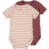 Minymo Pijama entero/body beige / altrosa / merlot