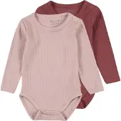 Minymo Pijama entero/body altrosa / rojo sangre