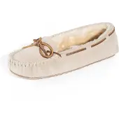 Minnetonka Zapatillas de casa 'Cally' beige / marrón claro