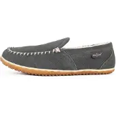 Minnetonka Mocasines 'Tilden' gris / blanco