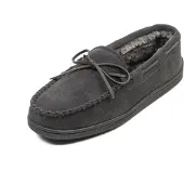 Minnetonka Mocasines 'Pileline' gris oscuro