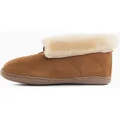 Minnetonka Zapatillas de casa 'Sheepshin' marrón