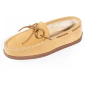 Minnetonka Mocasines 'Pileline' marrón claro