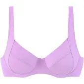 LASCANA Top de bikini lila claro
