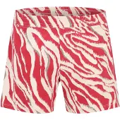 s.Oliver Pantalón de pijama crema / gris claro / rojo anaranjado