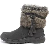 Minnetonka Botas 'Everett' beige / gris oscuro