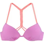 Venice beach Top de bikini lila claro / salmón