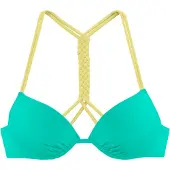 Venice beach Top de bikini lima / menta