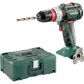 Metabo Taladro atornillador sin cable BS 18 LT BL Q 18 V 75 Nm ( 602334840 ) Solo + 1x maletín MetaLoc - sin batería - sin cargador