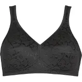Triumph Triángulo/Sin Aros ELEGANT COTTON mujer - Negro - 90B