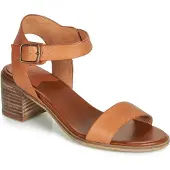 Kickers Sandalias de tacón VOLOU mujer - Marrón - 41