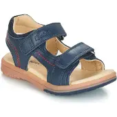 Kickers Sandalias planas PLATINO niño - Azul - 33