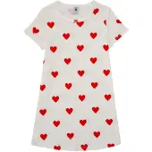 Petit Bateau Camiseta de noche rojo / blanco