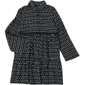 Ikks Vestido XS30002-02-C niña - Negro - 8 ans